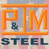 P&M Steel Company Logo